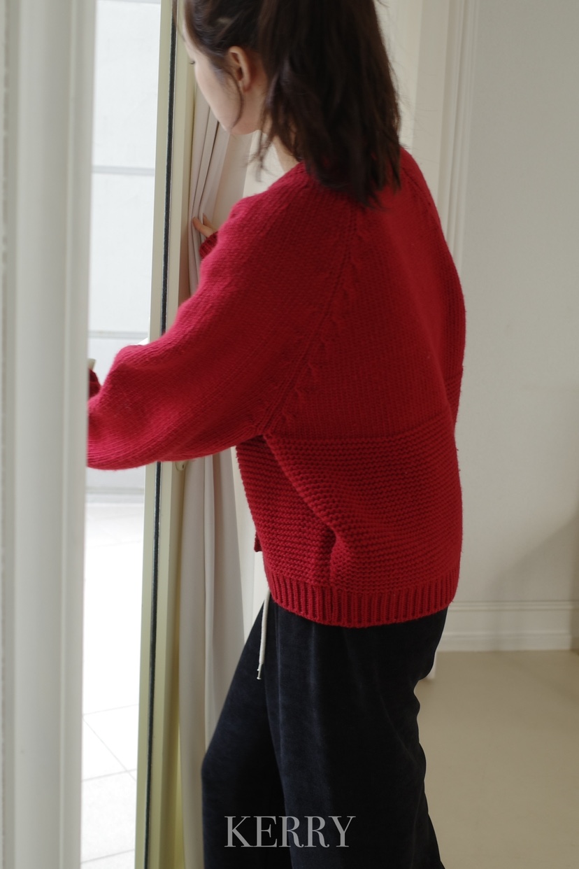 KERRY韓國直郵㊣女士新品推薦職業休閑熱賣人氣針織衫羊毛開衫KERRY針織衫