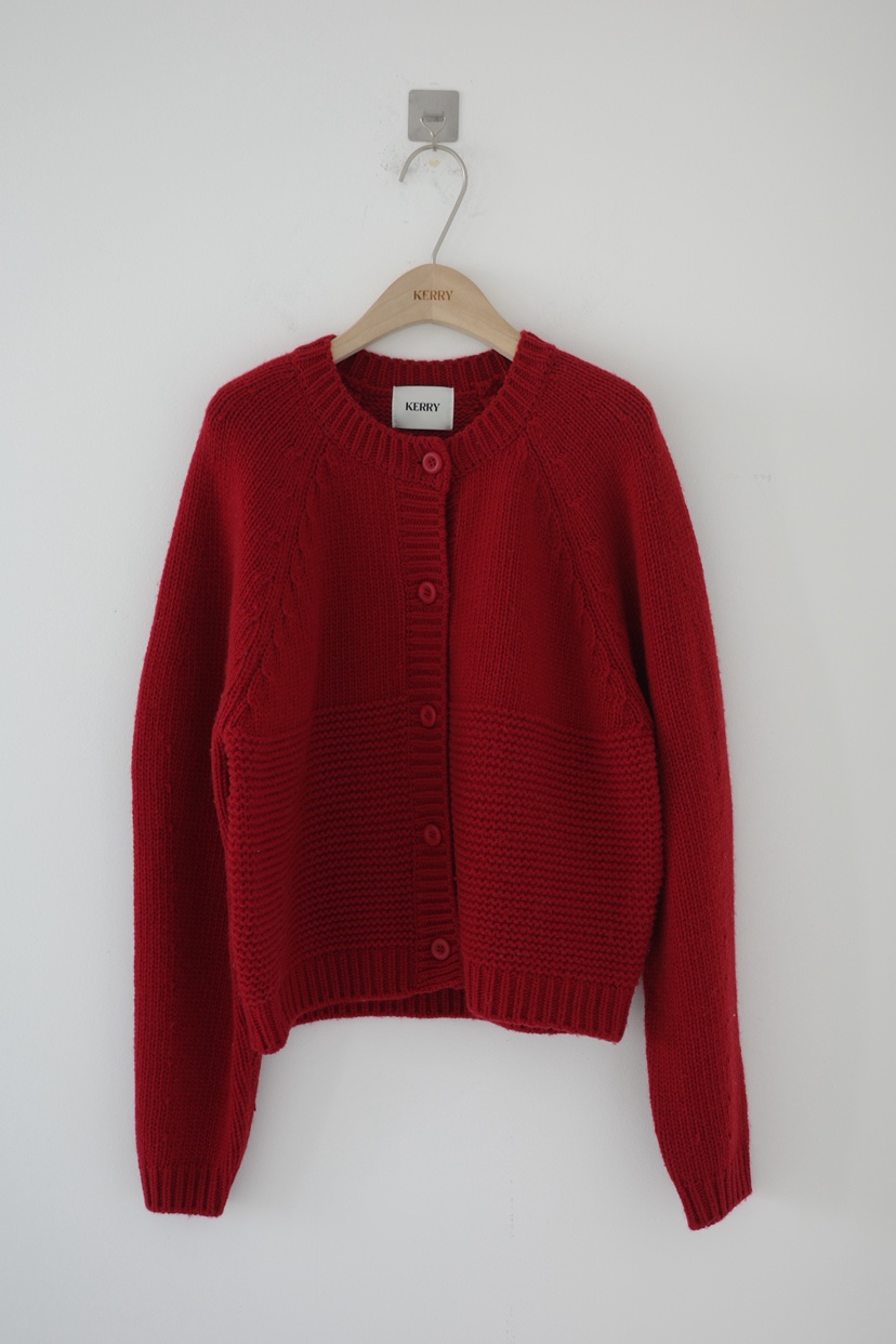 KERRY韓國直郵㊣女士新品推薦職業休閑熱賣人氣針織衫羊毛開衫KERRY針織衫圖色3