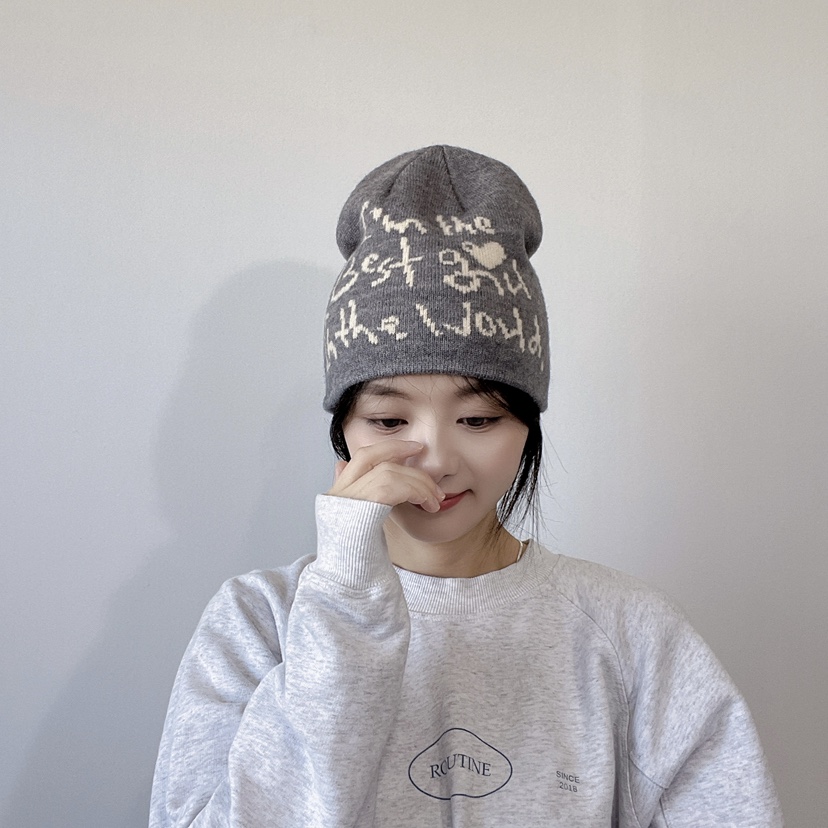 LOVELY HAT東大門㊣直郵女裝新品時尚休閑人氣25秋冬熱賣帽子LOVELY HAT帽子圖色1