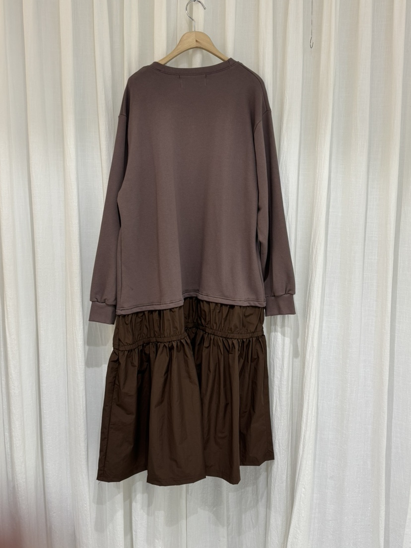 COKKIRI韓國直郵㊣女裝新款時尚人氣推薦熱賣25秋冬連衣裙褶皺COKKIRI連衣裙