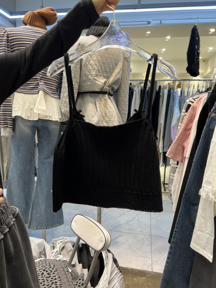 BLUE BANANA韓國代購㊣女裝新品推薦休閑25秋冬熱賣吊帶背心BLUE BANANA吊帶/背心