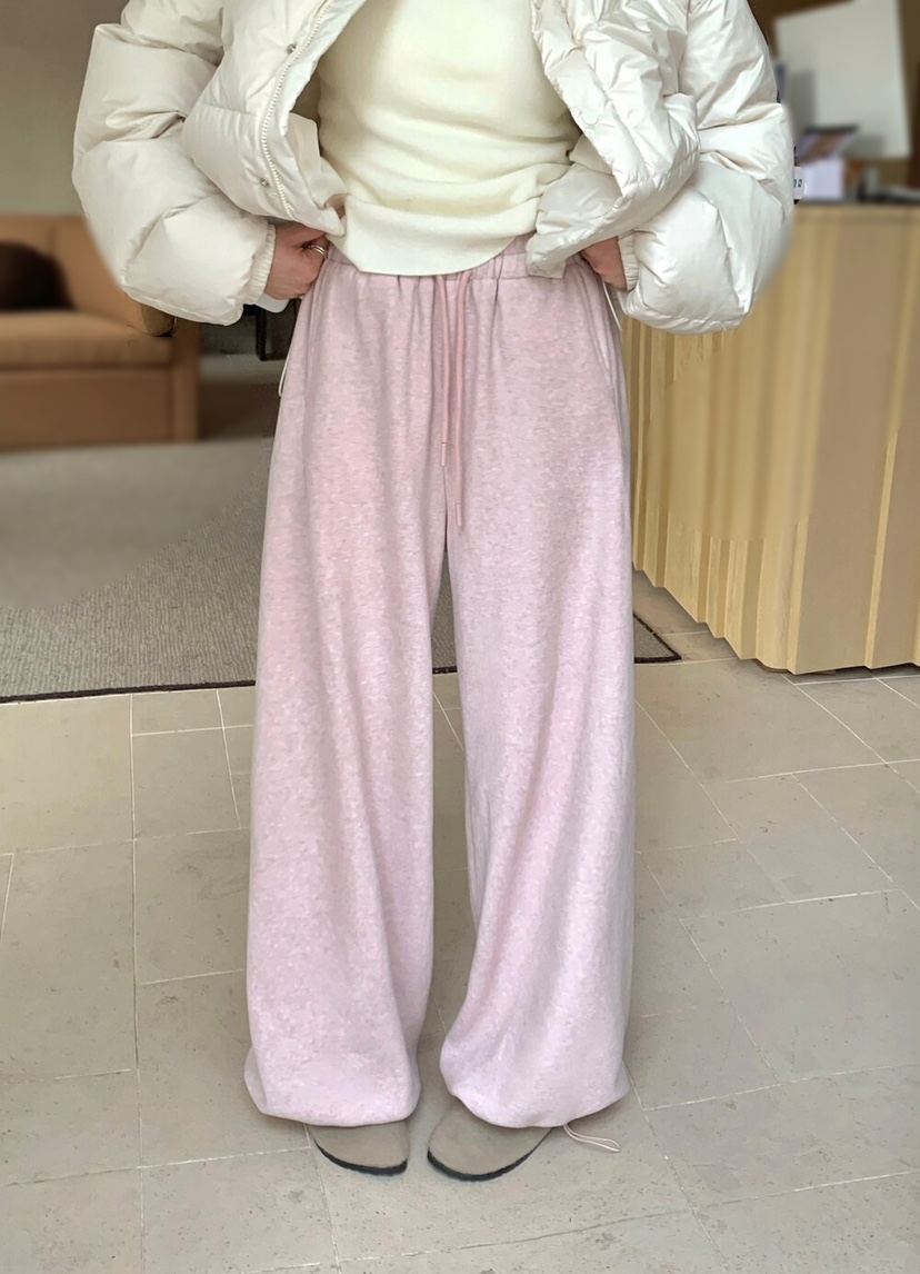 OLA韓國代購㊣女士新品熱賣25秋冬人氣職業時尚推薦休閑褲條紋mellor/OLA休閑褲