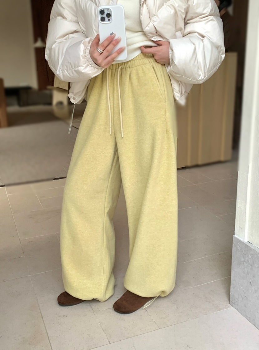 OLA韓國代購㊣女士新品熱賣25秋冬人氣職業時尚推薦休閑褲條紋mellor/OLA休閑褲