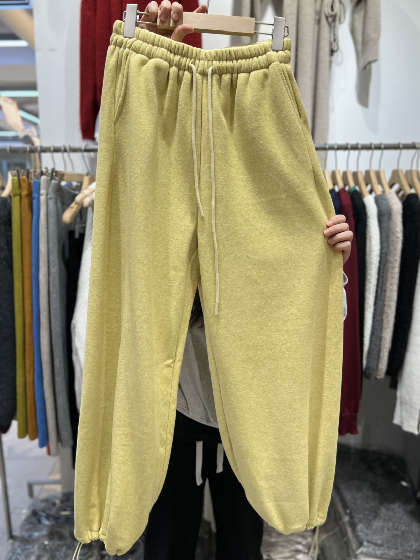 OLA韓國代購㊣女士新品熱賣25秋冬人氣職業時尚推薦休閑褲條紋mellor/OLA休閑褲圖色3