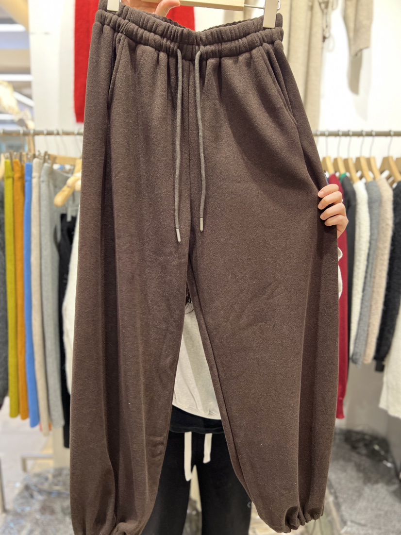 OLA韓國代購㊣女士新品熱賣25秋冬人氣職業時尚推薦休閑褲條紋mellor/OLA休閑褲圖色4