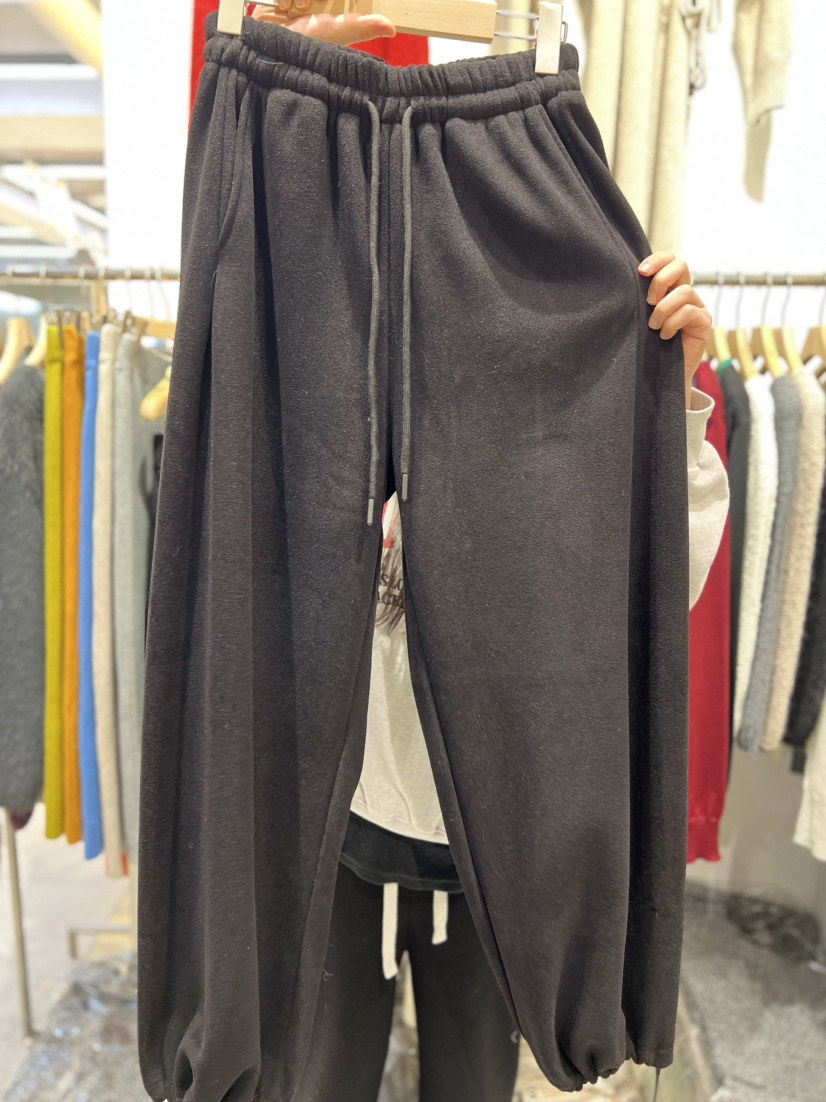 OLA韓國代購㊣女士新品熱賣25秋冬人氣職業時尚推薦休閑褲條紋mellor/OLA休閑褲圖色6