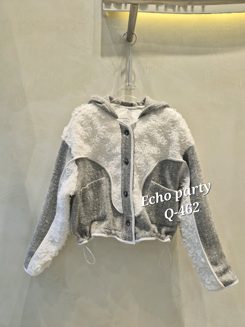 ECHOPARTY東大門㊣直郵女士新款人氣時尚職業休閑25秋冬夾克ECHOPARTY夾克圖色1