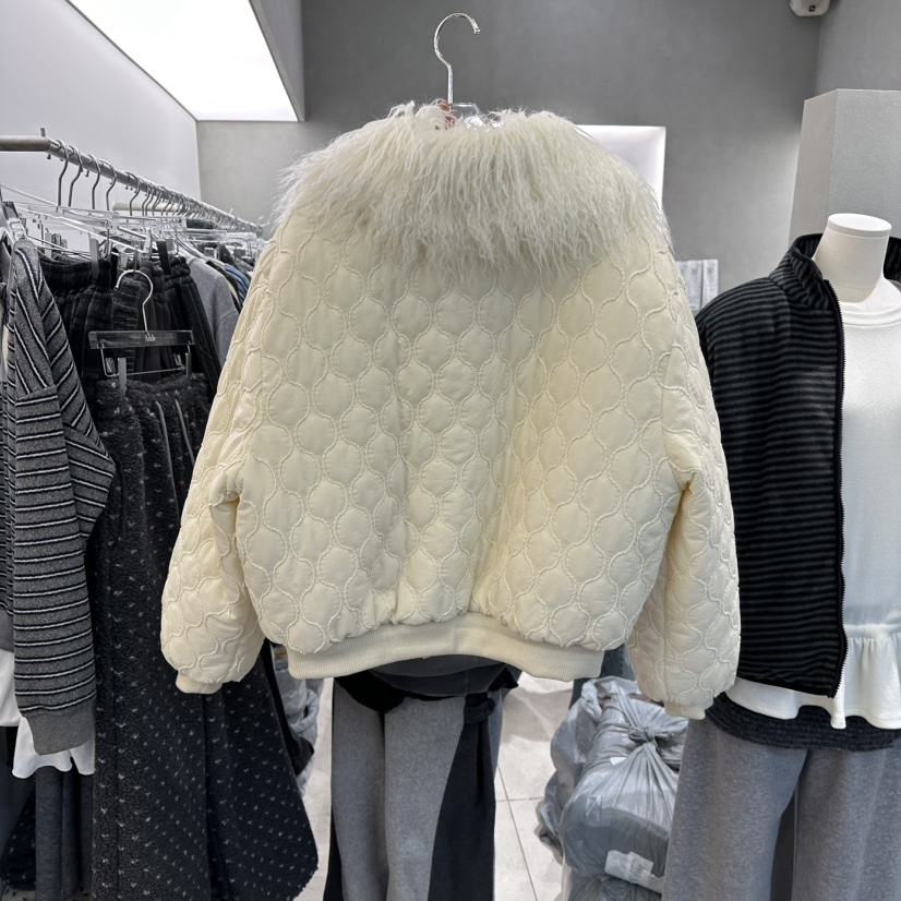 ANDE韓國代購㊣女裝新款休閑時尚人氣推薦職業熱賣短款羽絨服Ande短款羽絨服