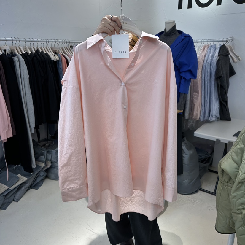 FLORAL東大門㊣實拍女士新款職業時尚25秋冬熱賣襯衫蕾絲衫FLORAL襯衫/蕾絲衫圖色3