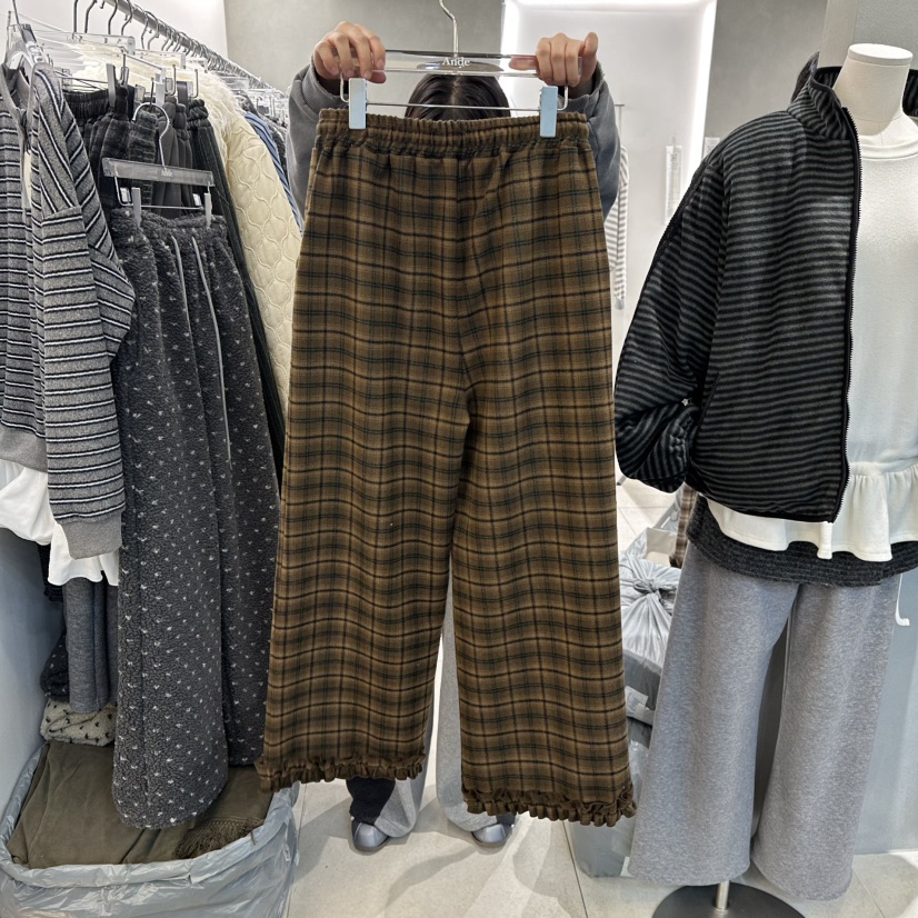 ANDE韓國直郵㊣女裝新款人氣25秋冬職業休閑時尚推薦休閑褲Ande休閑褲