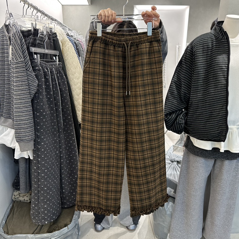 ANDE韓國直郵㊣女裝新款人氣25秋冬職業休閑時尚推薦休閑褲Ande休閑褲圖色3