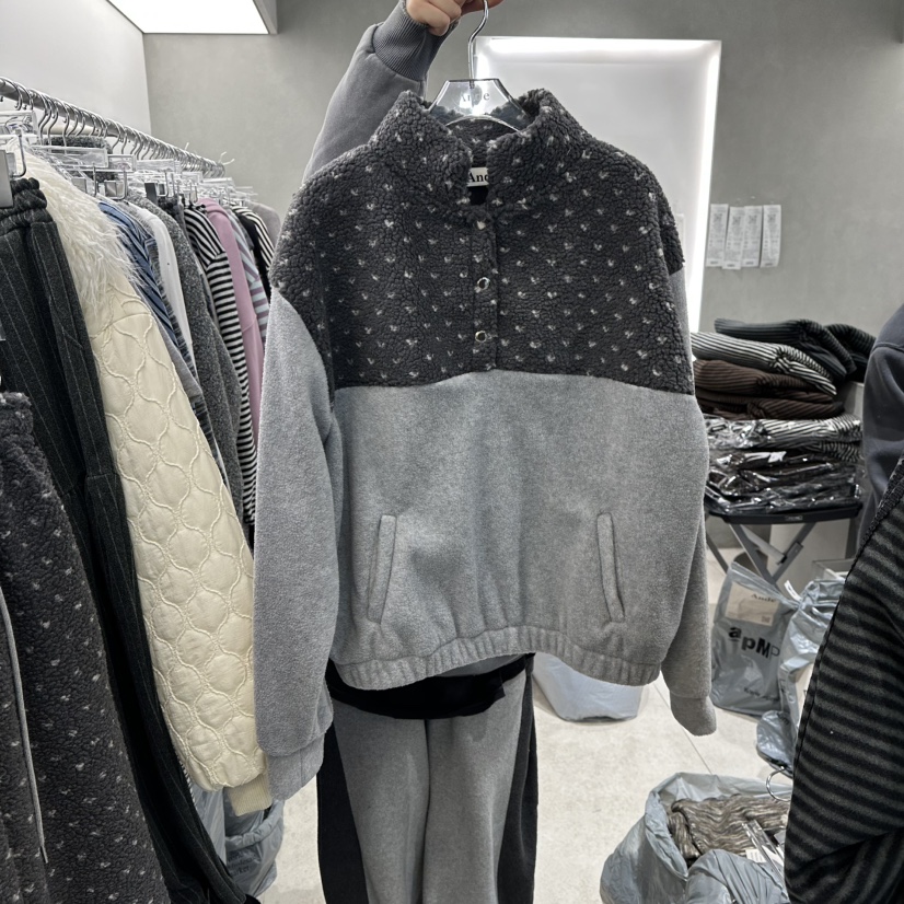 ANDE東大門㊣直郵女裝新款職業休閑推薦熱賣25秋冬人氣衛衣Ande衛衣圖色1