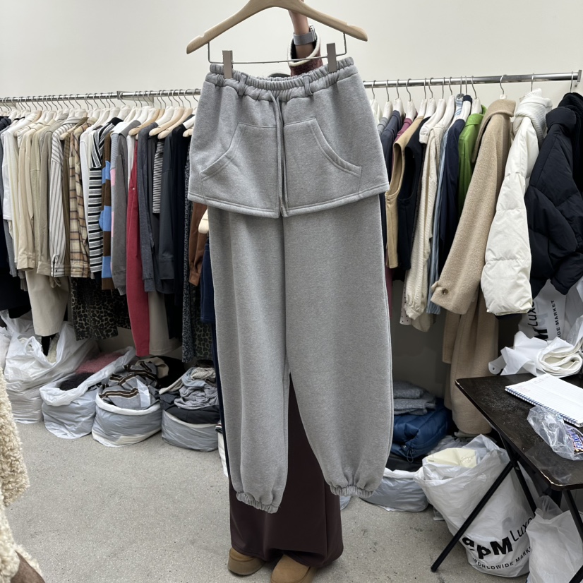 AMOEBA韓國直郵㊣女士新款休閑職業25秋冬時尚推薦熱賣裙褲AMOEBA裙褲圖色1