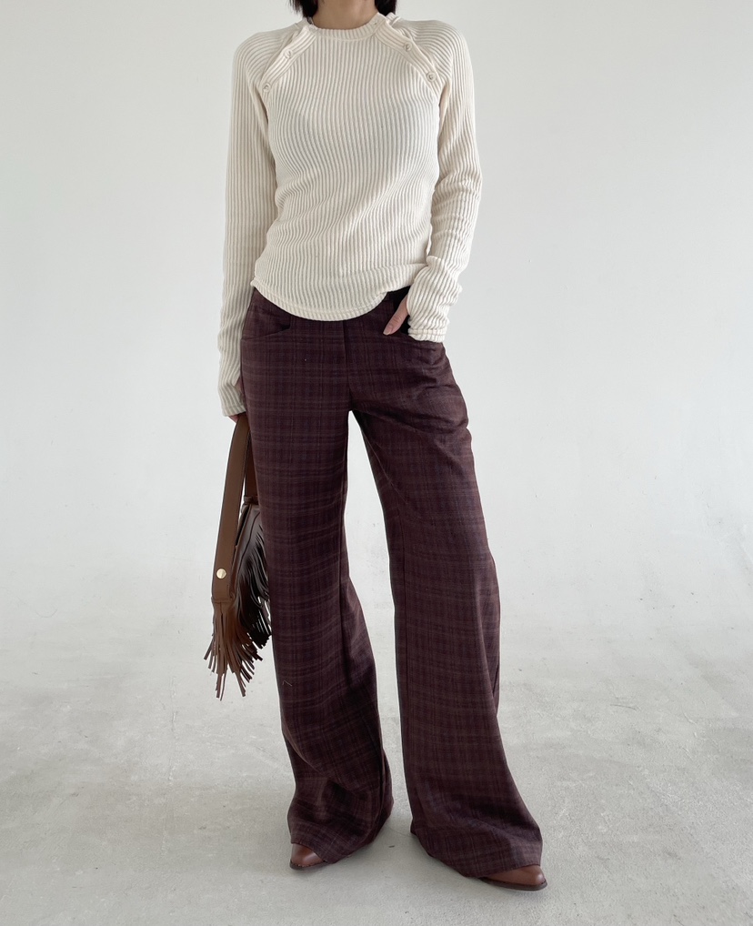 REIZ韓國代購㊣女士新款人氣時尚熱賣推薦25秋冬職業休閑褲REIZ休閑褲