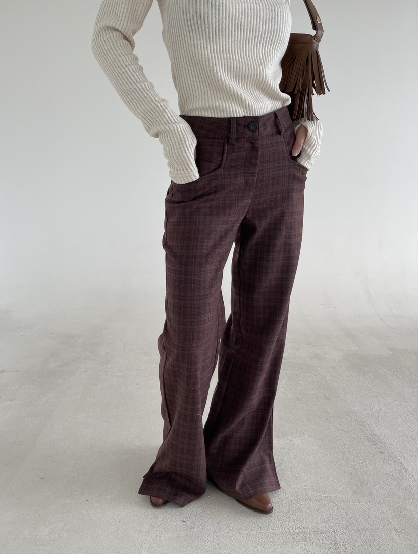 REIZ韓國代購㊣女士新款人氣時尚熱賣推薦25秋冬職業休閑褲REIZ休閑褲