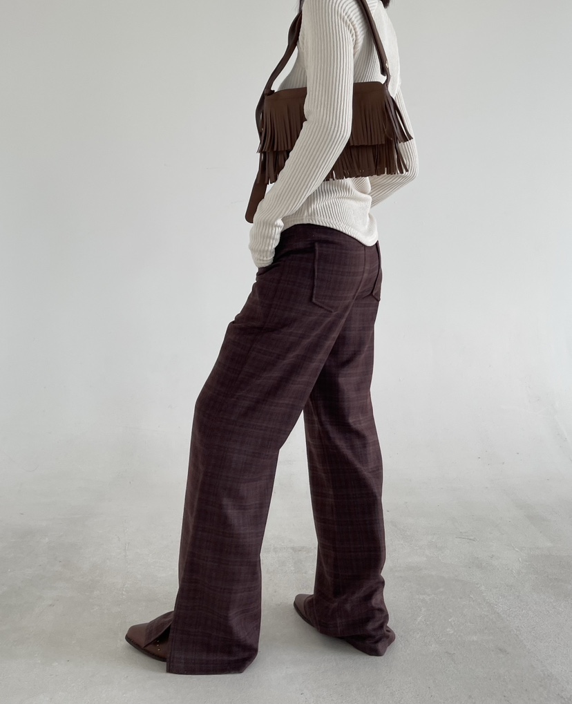 REIZ韓國代購㊣女士新款人氣時尚熱賣推薦25秋冬職業休閑褲REIZ休閑褲