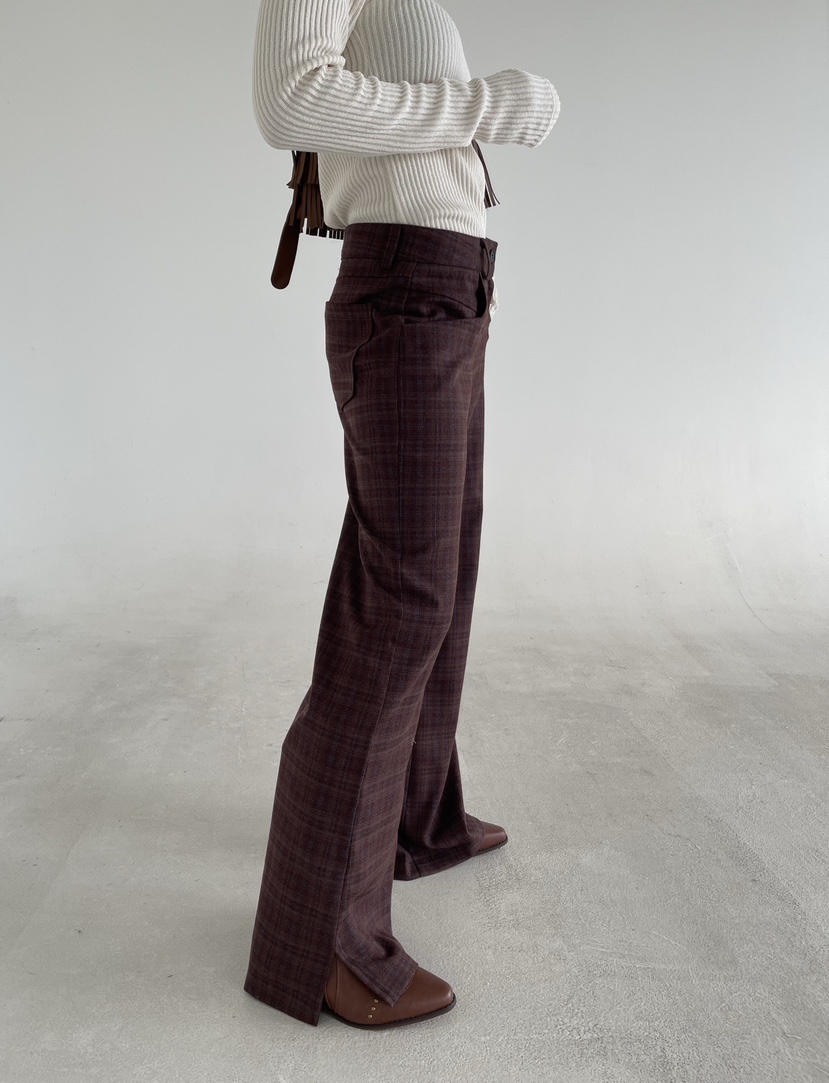 REIZ韓國代購㊣女士新款人氣時尚熱賣推薦25秋冬職業休閑褲REIZ休閑褲