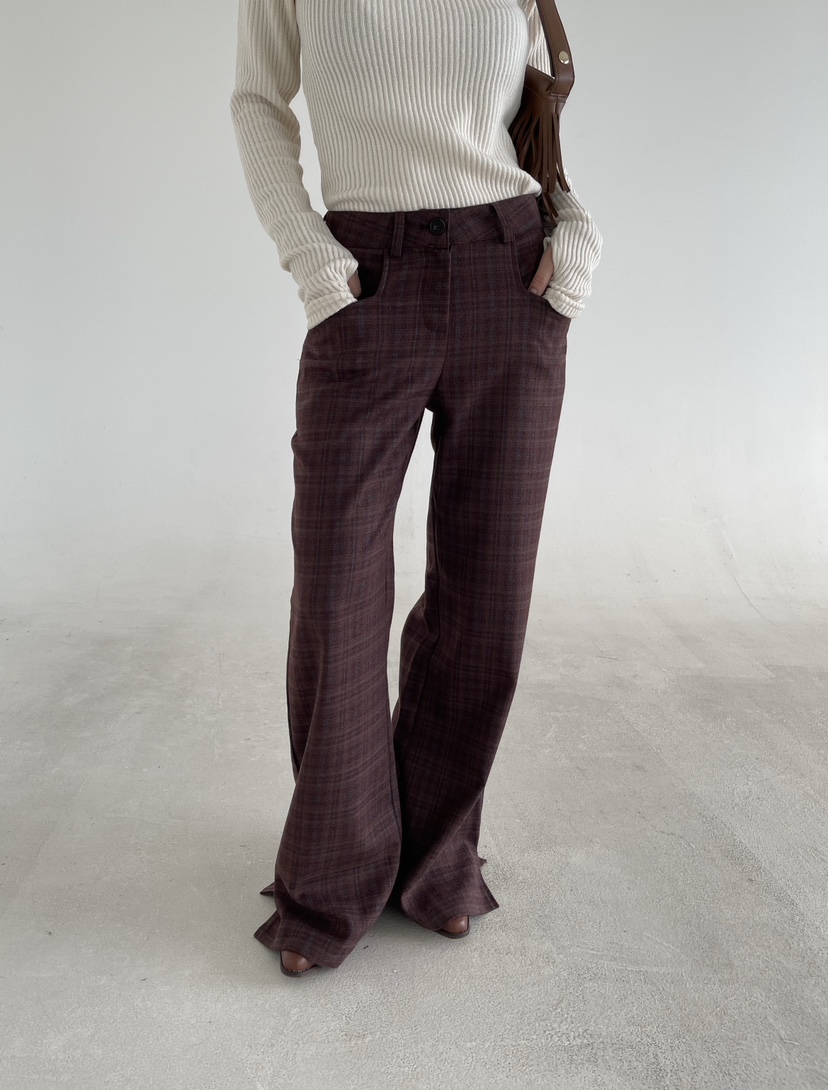 REIZ韓國代購㊣女士新款人氣時尚熱賣推薦25秋冬職業休閑褲REIZ休閑褲