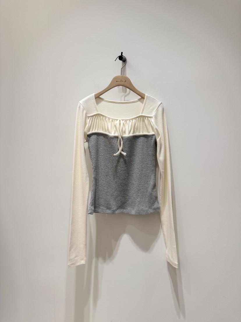 MELTED-P東大門㊣實拍女士新款時尚休閑熱賣人氣25秋冬長袖T恤MELTED-P長袖T恤