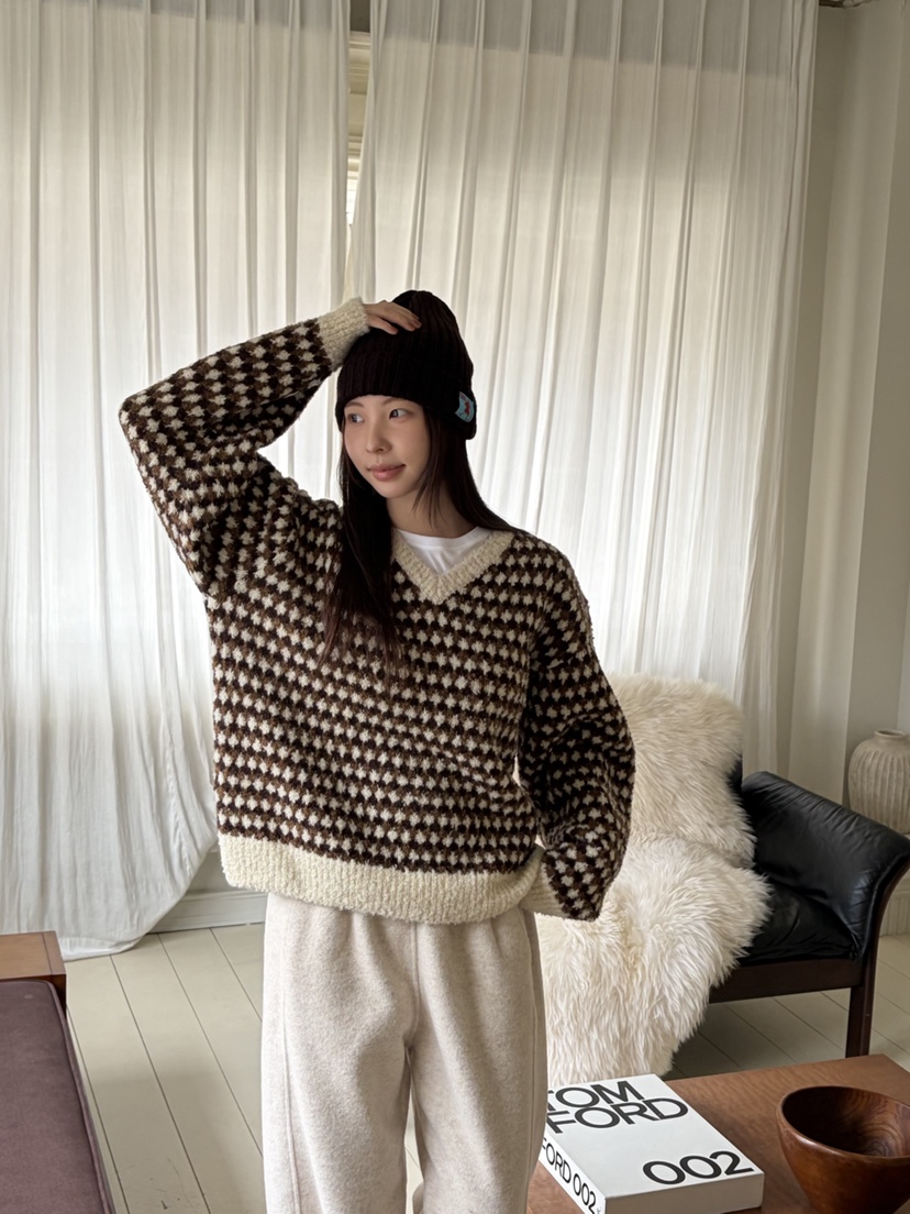 THE ABLE東大門㊣實拍女裝新品休閑職業熱賣時尚推薦針織衫THE ABLE/TA針織衫