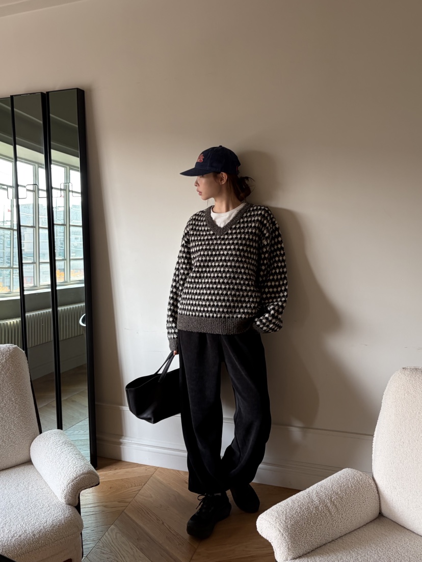 THE ABLE東大門㊣實拍女裝新品休閑職業熱賣時尚推薦針織衫THE ABLE/TA針織衫