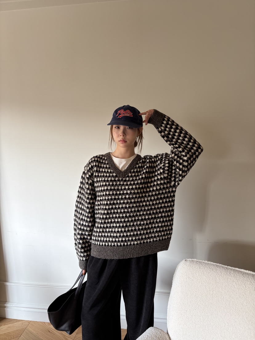 THE ABLE東大門㊣實拍女裝新品休閑職業熱賣時尚推薦針織衫THE ABLE/TA針織衫