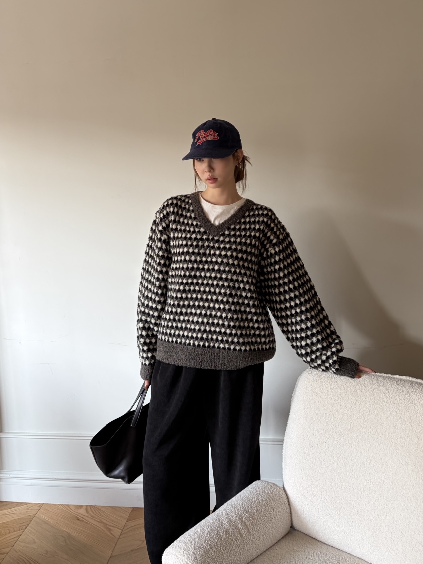 THE ABLE東大門㊣實拍女裝新品休閑職業熱賣時尚推薦針織衫THE ABLE/TA針織衫