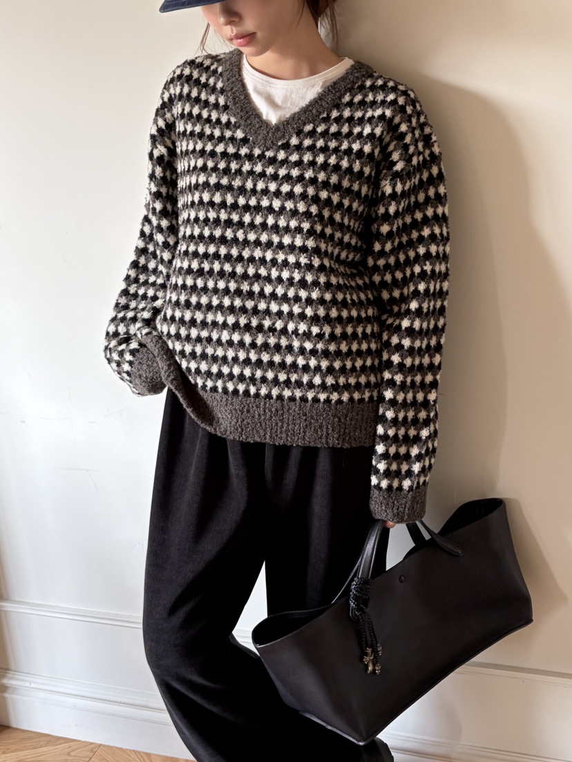 THE ABLE東大門㊣實拍女裝新品休閑職業熱賣時尚推薦針織衫THE ABLE/TA針織衫