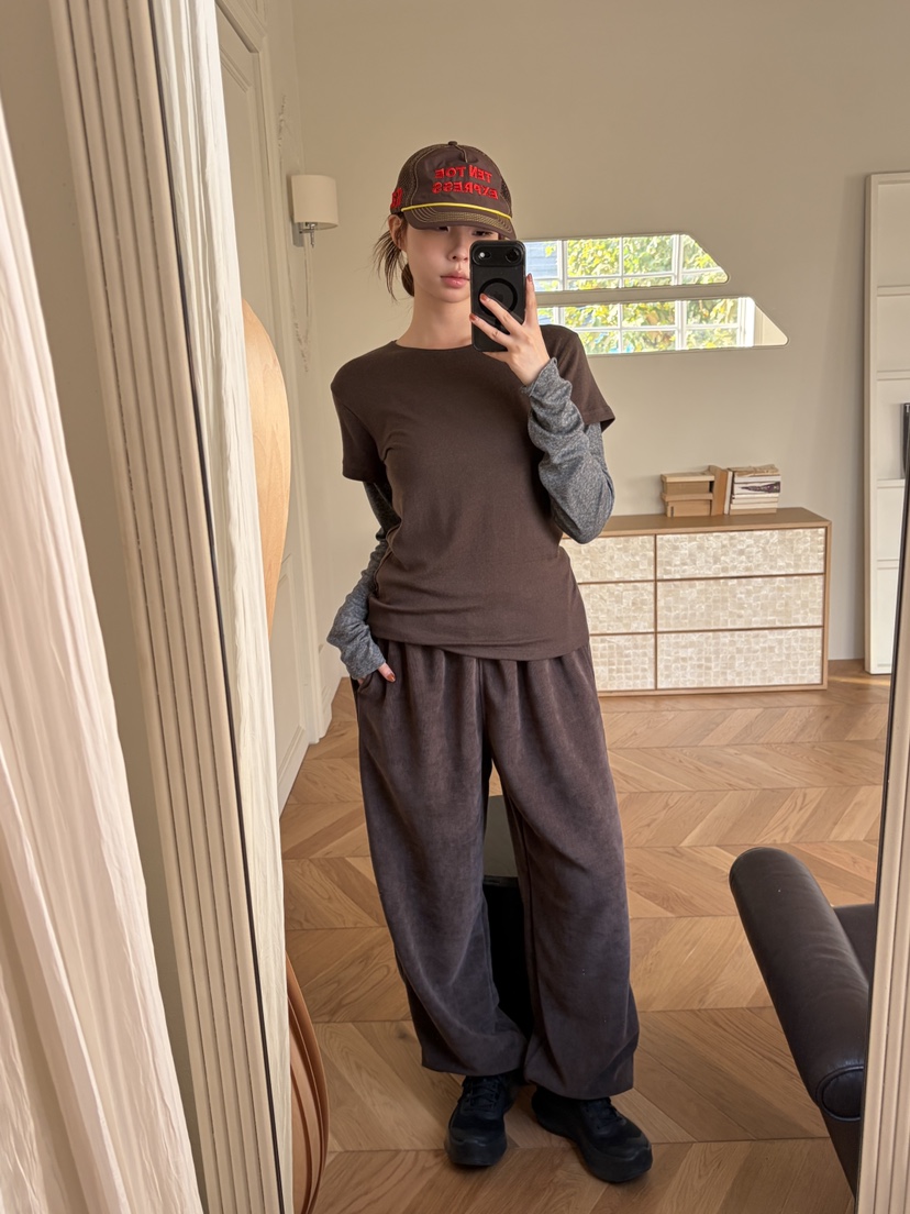 THE ABLE韓國直郵㊣女士新款時尚人氣25秋冬熱賣休閑休閑褲THE ABLE/TA休閑褲