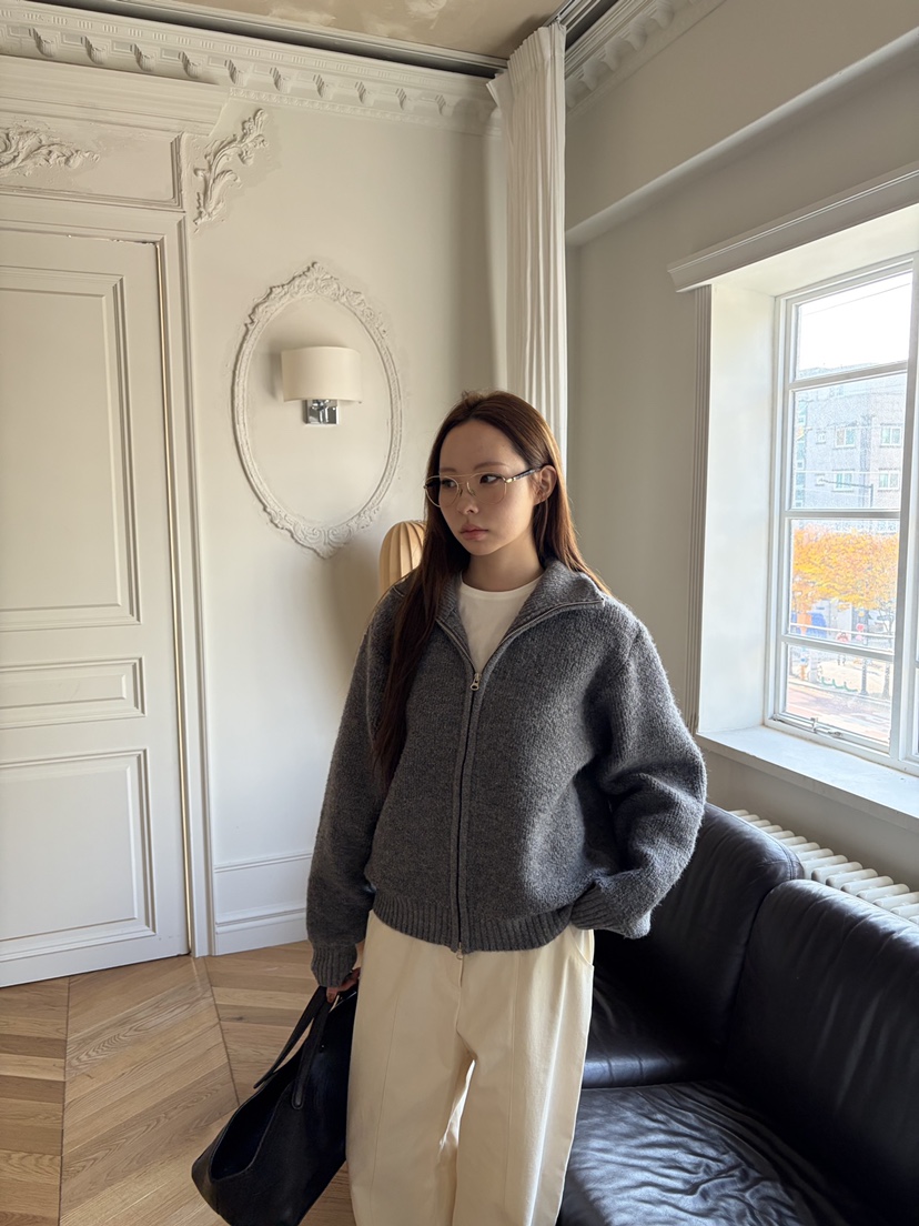 THE ABLE東大門㊣實拍女士新款25秋冬時尚熱賣職業休閑針織衫THE ABLE/TA針織衫