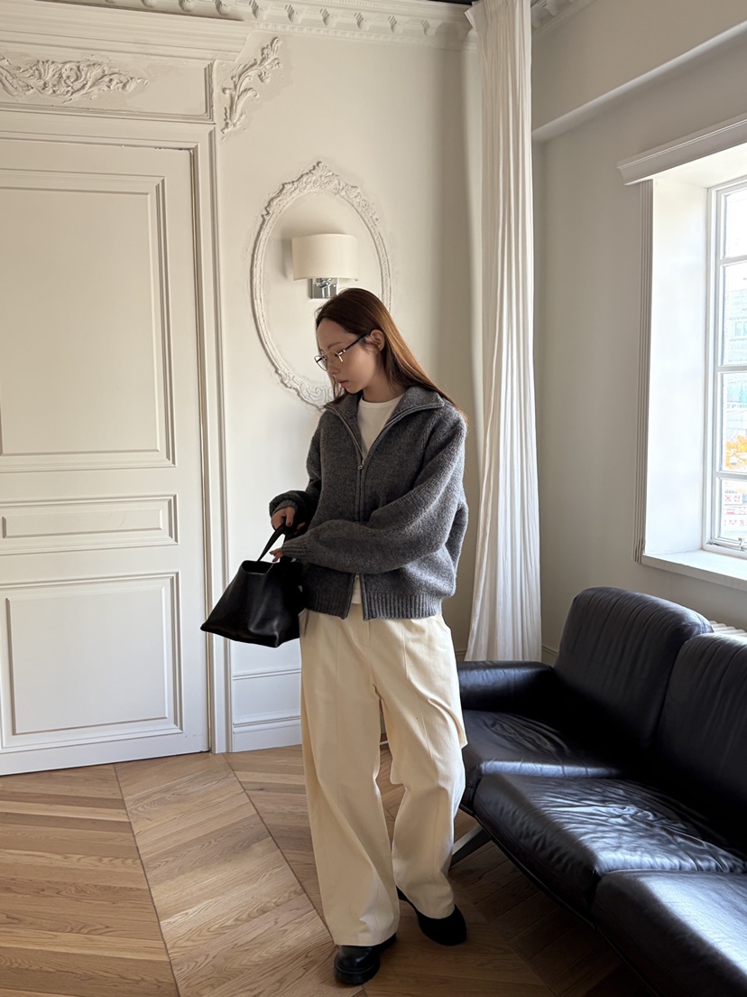 THE ABLE東大門㊣實拍女士新款25秋冬時尚熱賣職業休閑針織衫THE ABLE/TA針織衫