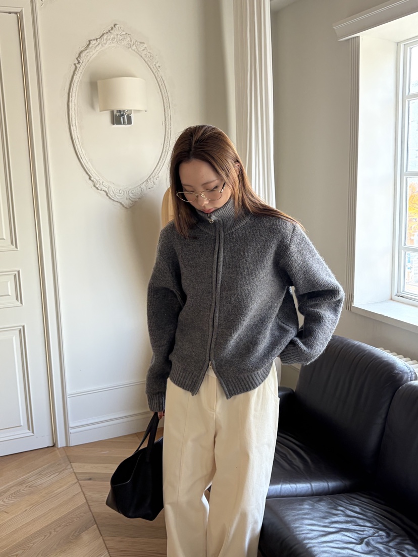 THE ABLE東大門㊣實拍女士新款25秋冬時尚熱賣職業休閑針織衫THE ABLE/TA針織衫