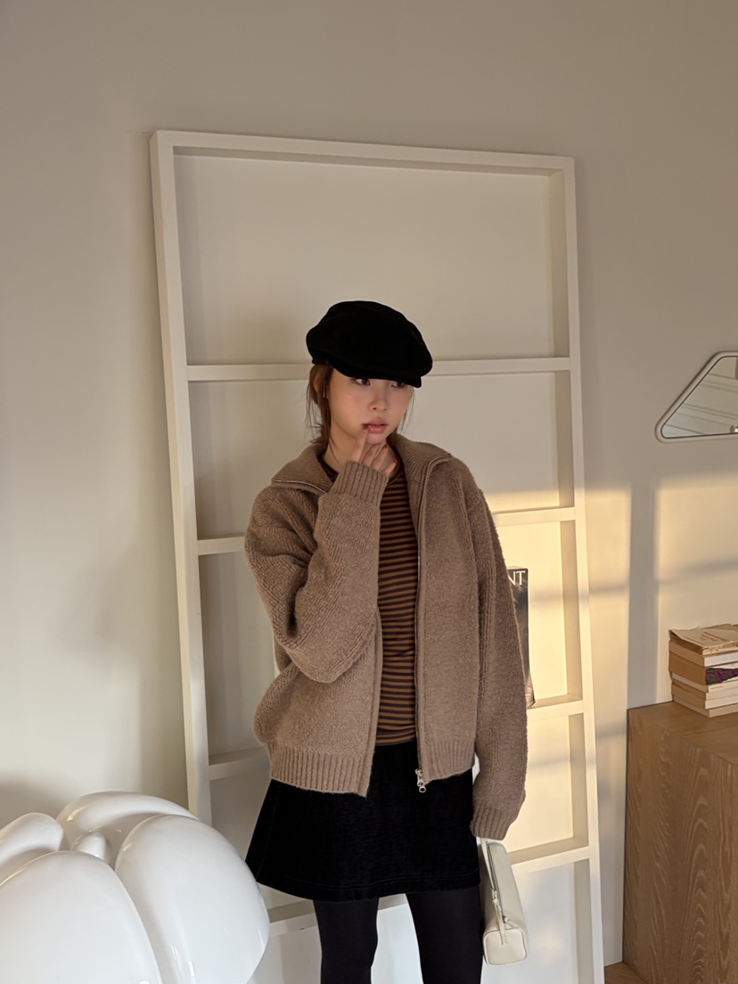 THE ABLE東大門㊣實拍女士新款25秋冬時尚熱賣職業休閑針織衫THE ABLE/TA針織衫