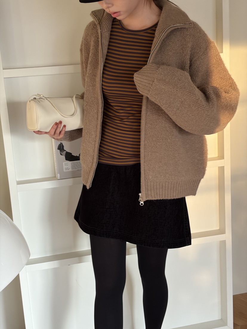 THE ABLE東大門㊣實拍女士新款25秋冬時尚熱賣職業休閑針織衫THE ABLE/TA針織衫