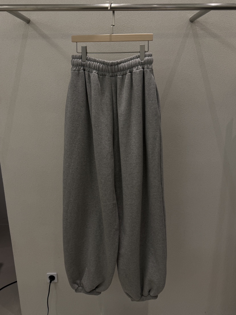 NOB東大門㊣實拍女裝新品職業25秋冬推薦時尚休閑休閑褲抓絨NOB休閑褲