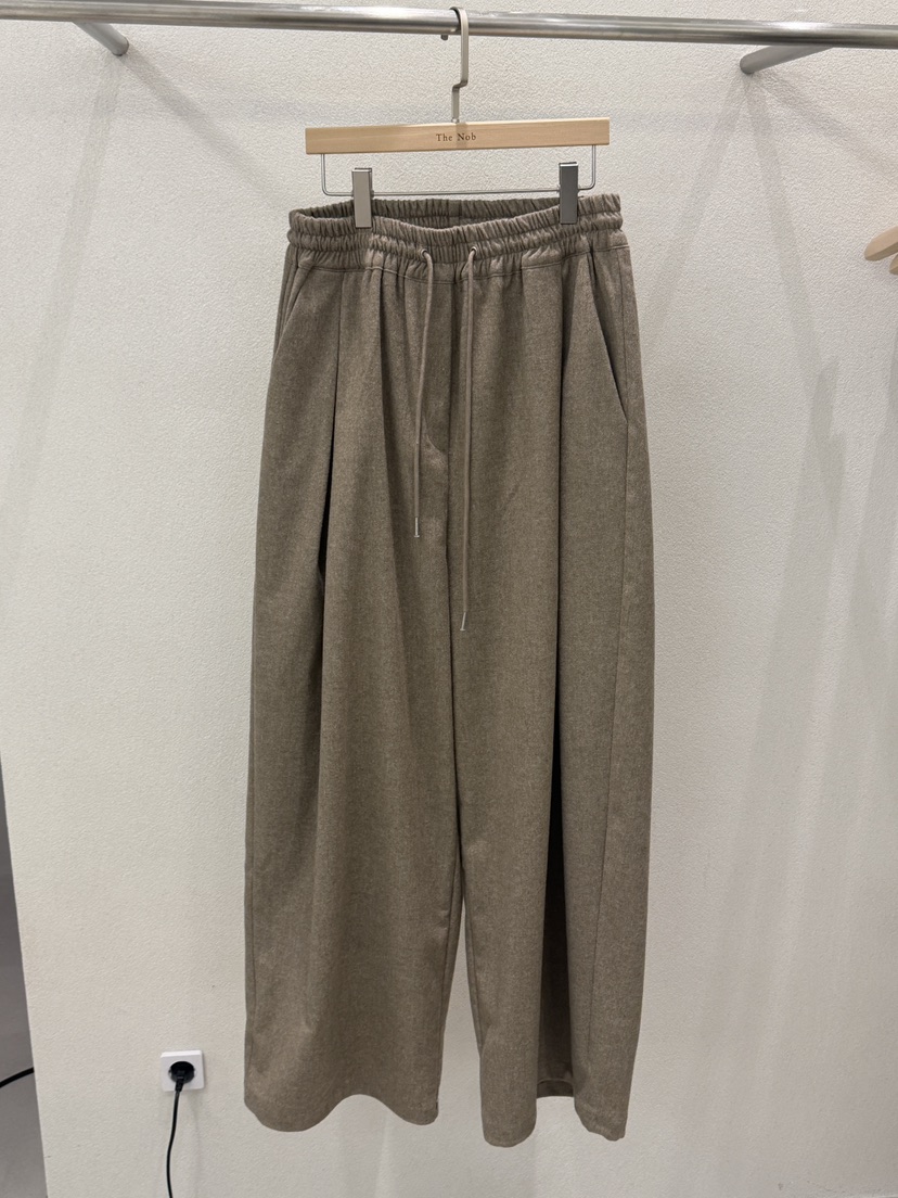 NOB東大門㊣直郵女裝新品25秋冬熱賣推薦職業時尚休閑褲羊毛NOB休閑褲圖色2