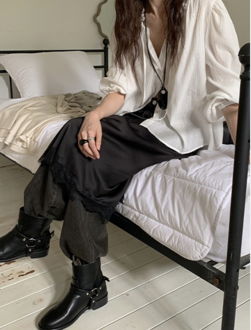 OPPA東大門㊣實拍女士新品推薦時尚25秋冬休閑人氣職業靴子OPPA靴子