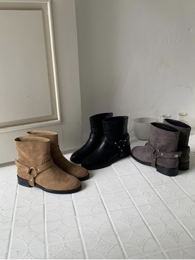 OPPA東大門㊣實拍女士新品推薦時尚25秋冬休閑人氣職業靴子OPPA靴子