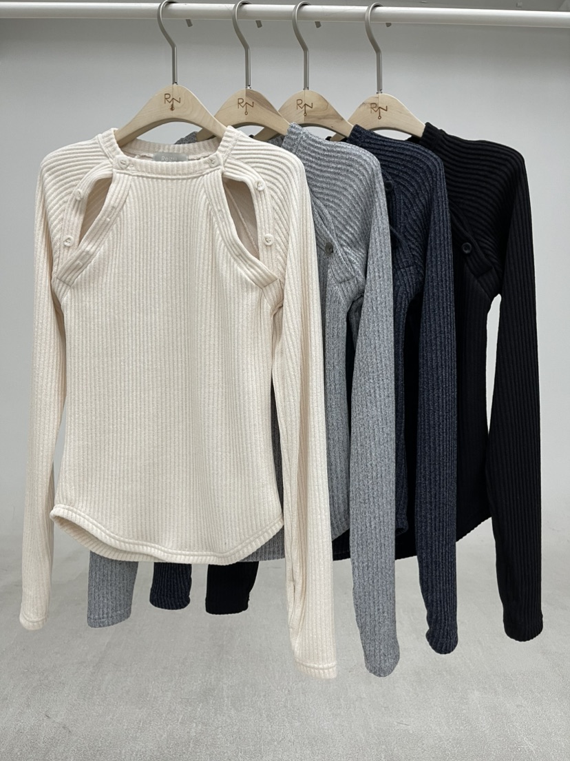 REIZ東大門㊣代購女士新品25秋冬熱賣時尚人氣推薦職業長袖T恤REIZ長袖T恤