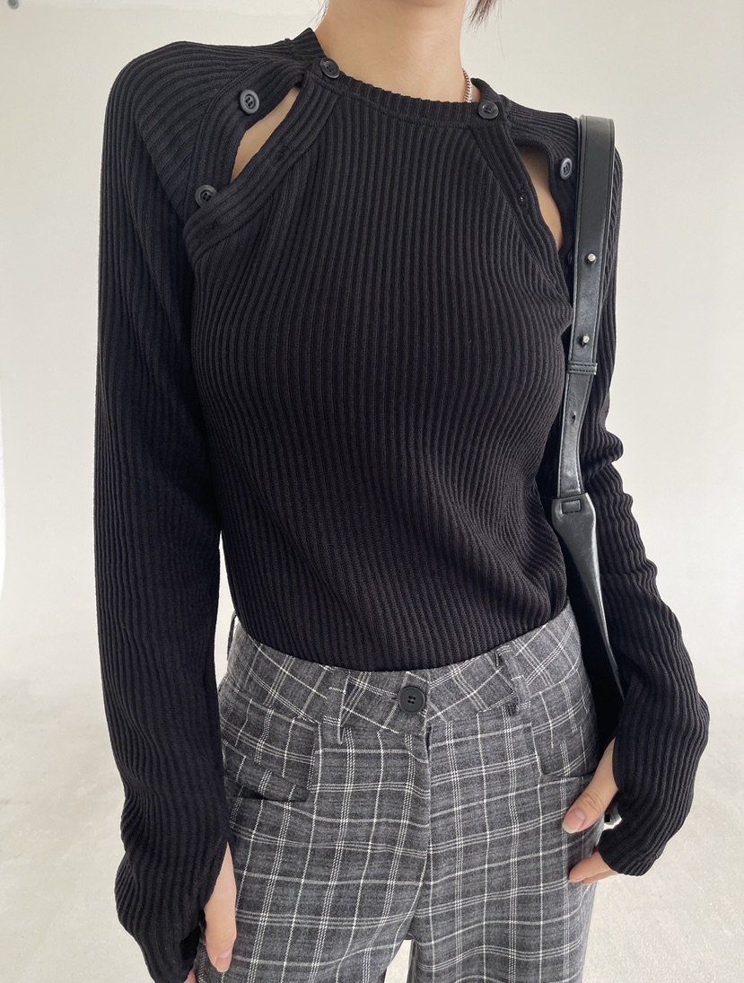 REIZ東大門㊣代購女士新品25秋冬熱賣時尚人氣推薦職業長袖T恤REIZ長袖T恤