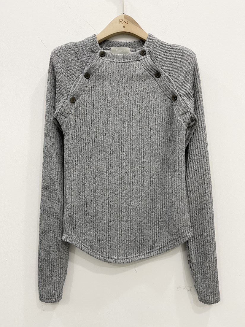 REIZ東大門㊣代購女士新品25秋冬熱賣時尚人氣推薦職業長袖T恤REIZ長袖T恤圖色2