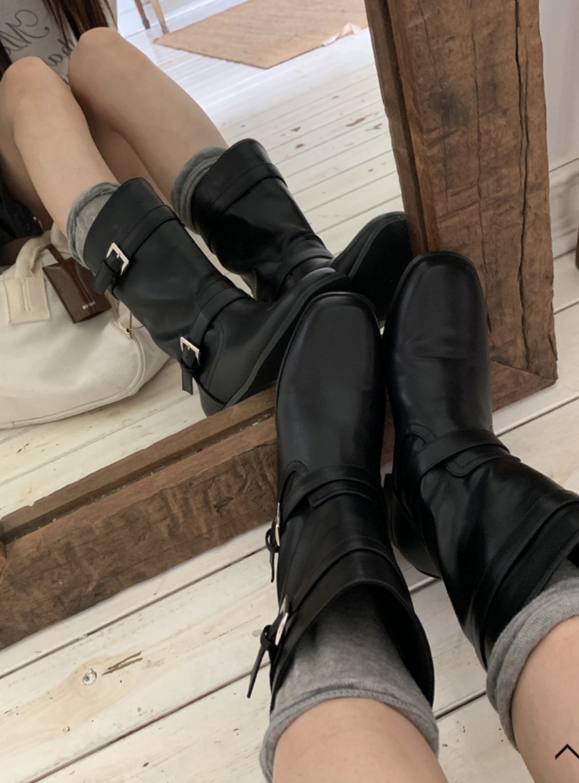 OPPA東大門㊣代購女裝新品時尚人氣職業熱賣推薦25秋冬靴子OPPA靴子