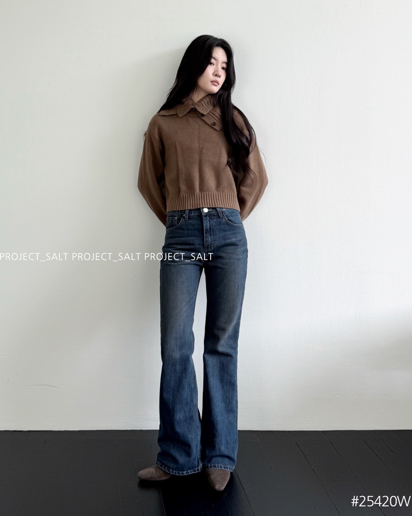 PROJECT SALT韓國代購㊣女士新款推薦牛仔褲PROJECTSALT牛仔褲