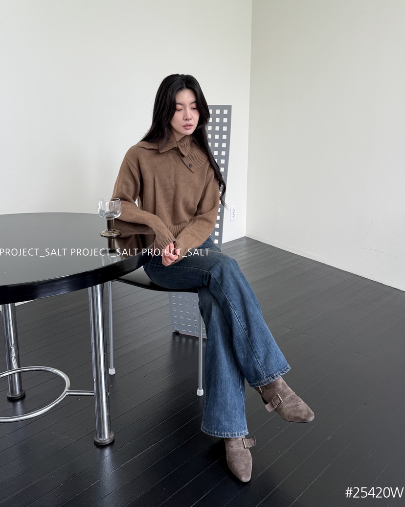 PROJECT SALT韓國代購㊣女士新款推薦牛仔褲PROJECTSALT牛仔褲