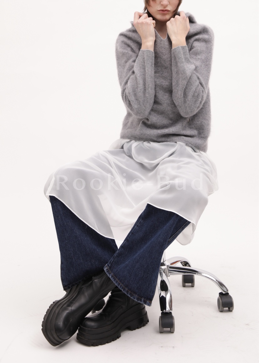 ROOKIE BUD東大門㊣代購女裝新品推薦休閑時尚職業針織衫羊毛ROOKIE BUD-L針織衫