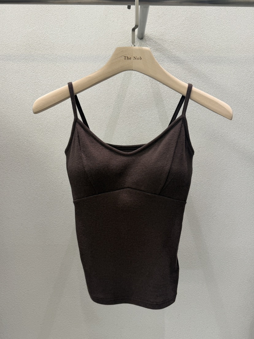 NOB東大門㊣代購女士新品時尚25秋冬推薦職業人氣熱賣吊帶背心NOB吊帶/背心圖色3