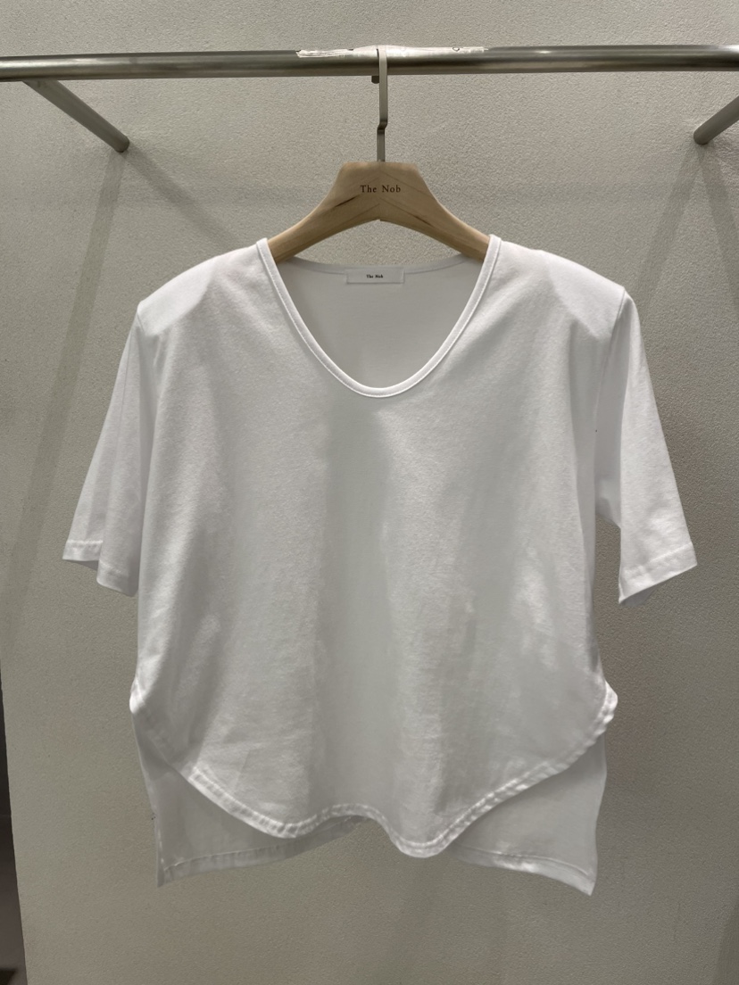 NOB韓國代購㊣女裝新款推薦25秋冬休閑熱賣職業時尚人氣T恤NOBT恤圖色1