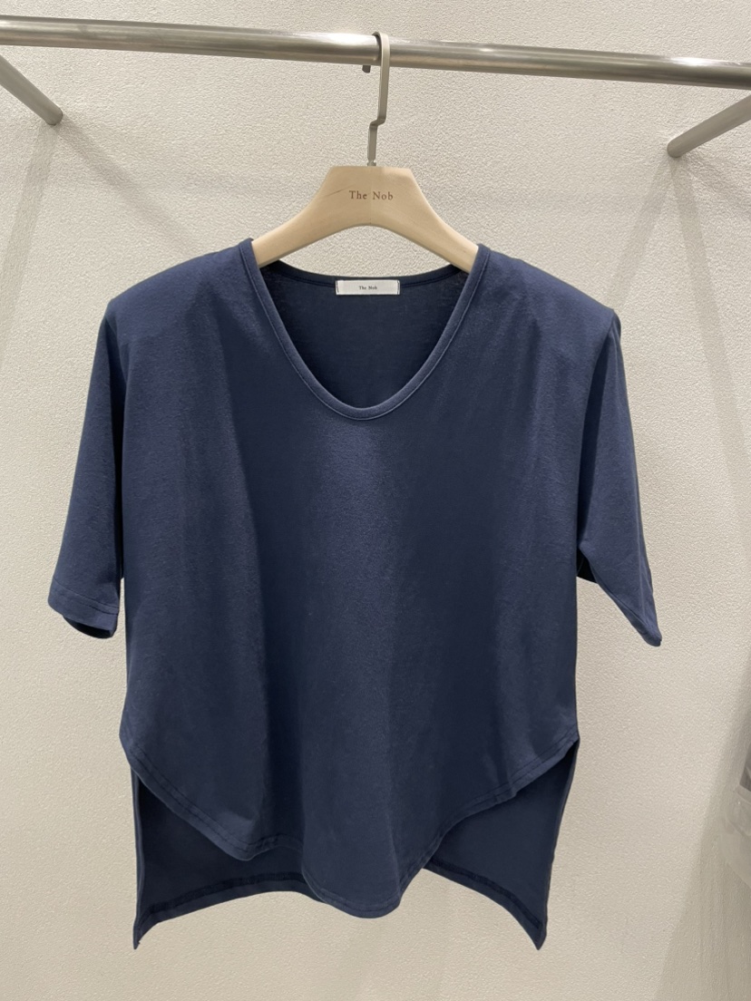 NOB韓國代購㊣女裝新款推薦25秋冬休閑熱賣職業時尚人氣T恤NOBT恤圖色2