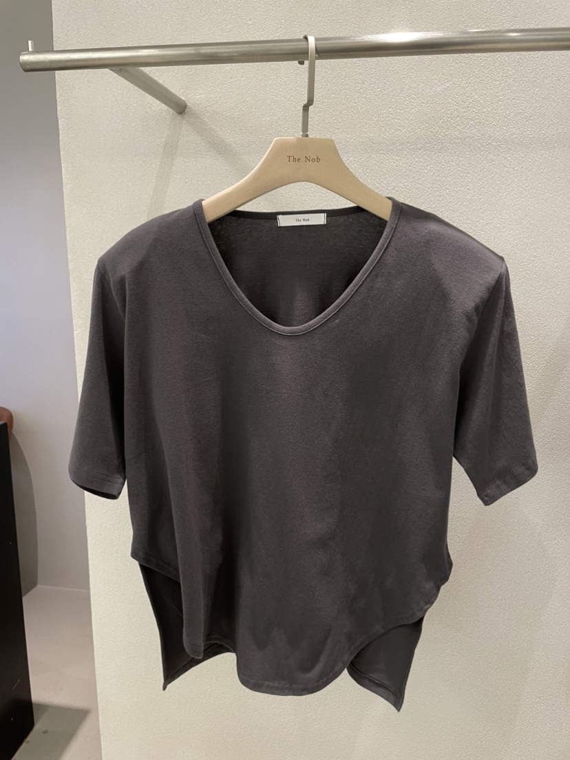 NOB韓國代購㊣女裝新款推薦25秋冬休閑熱賣職業時尚人氣T恤NOBT恤圖色3