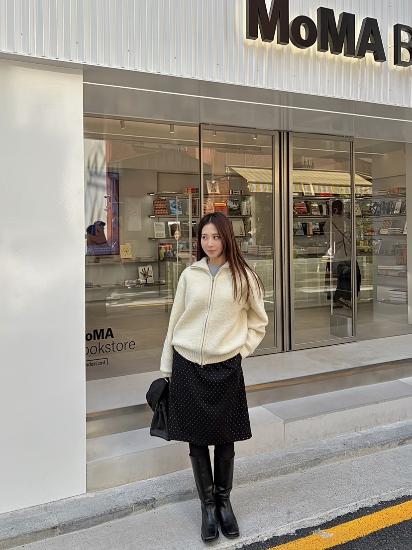 THE ABLE韓國代購㊣女裝新品休閑熱賣推薦半身裙中短裙條紋THE ABLE/TA半身裙/中短裙